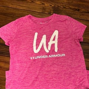 Pink Under Armour Shirt